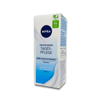 NIVEA хидратиращ и освежаващ дневен крем LSF 15, Tages-Pflege, 50ml
