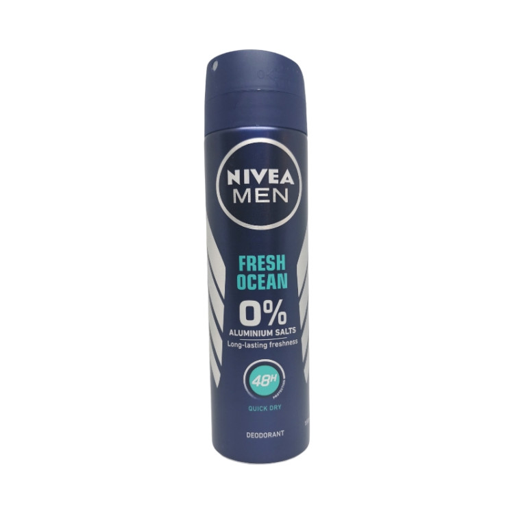NIVEA дезодорант мъжки, Fresh Ocean , 150мл