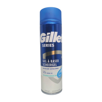 GILLETTE гел за бръснене, Series, 200мл, Revitalisant GILLETTE гел за бръснене, Series, 200мл, Revitalisant