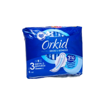 ORKID дамски превръзки, 6броя, Нощни
