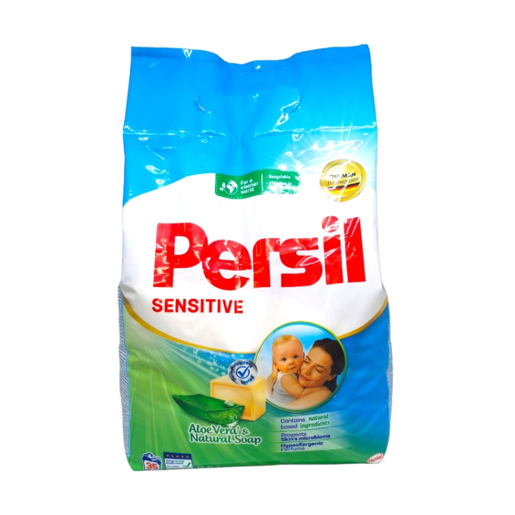 PERSIL прах за пране, 35 пранета, 2.10кг, Сензитив