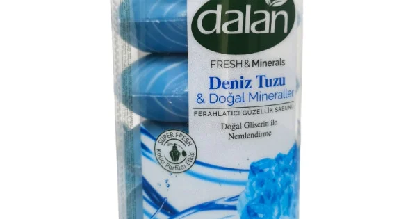 DALAN тоалетен сапун, 4х110гр, Син
