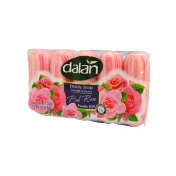 DALAN тоалетен сапун, 5х70гр, Роза DALAN тоалетен сапун, 5х70гр, Роза