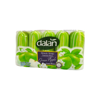 DALAN тоалетен сапун, 5х70гр, Ябълка DALAN тоалетен сапун, 5х70гр, Ябълка