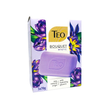TEO bouquet Mystic тоалете сапун, 5броя х 70гр TEO bouquet Mystic тоалете сапун, 5броя х 70гр