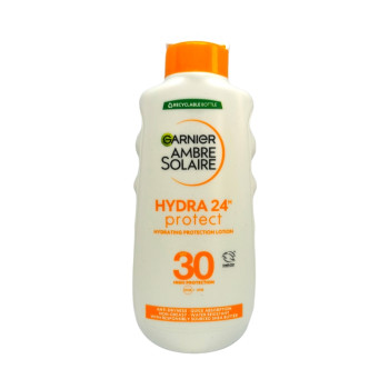 GARNIER ambre solaire, Hydra Protect, Мляко, SPF 30, 200мл