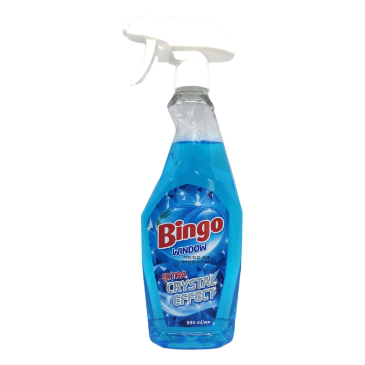 BINGO препарат за почистване на стъкла, 400мл