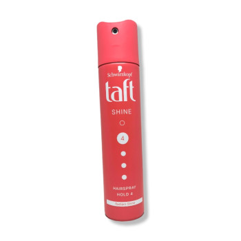 TAFT лак за коса, 250мл, Shine, Фиксация 4