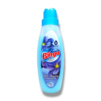 BINGO soft омекотител за пране, Blue Morning, 1 литър BINGO soft омекотител за пране, Blue Morning, 1 литър
