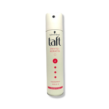 TAFT лак за коса, 250мл, Phyto Keratin, Фиксация 4
