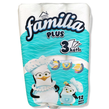 FAMILIA кухненска ролка, Бяла, 12 броя