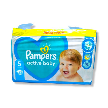 PAMPERS VPP aktiv baby, номер 5, 11-16кг, 50 броя