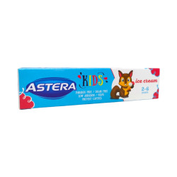 ASTERA паста за зъби, Детска, 50мл, 2-6 години, Сладолед