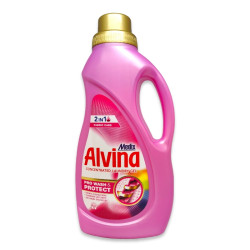 ALVINA течен перилен препарат, 935мл, 17 пранета, 2в1 универсален