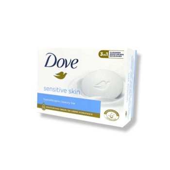 DOVE крем сапун, Sensitive skin, 90гр