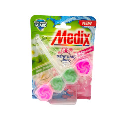 MEDIX ароматизатор за тоалетна чиния, Wc fresh drops, Ябълка и розова гардения