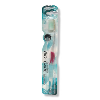 BIO CARE четка за зъби, Jade & Silver, Medium Soft, 1 брой BIO CARE четка за зъби, Jade & Silver, Medium Soft, 1 брой