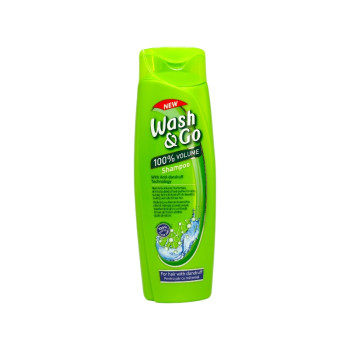 WASH&GO шампоан за коса, Против пърхот, 180мл WASH&GO шампоан за коса, Против пърхот, 180мл
