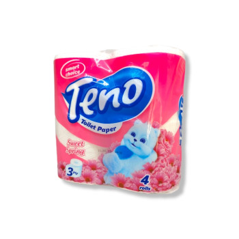TENO тоалетна хартия, Ароматизирана, 4 броя TENO тоалетна хартия, Ароматизирана, 4 броя