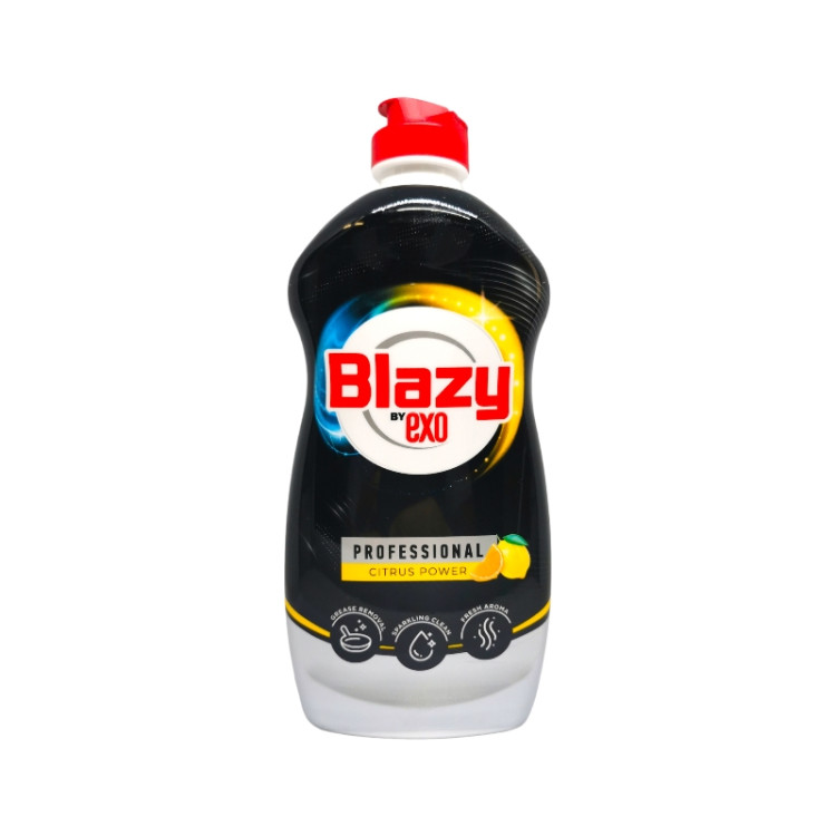 BLAZY препарат за ръчно измиване на съдове, 400мл, Лимон