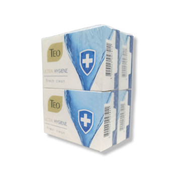 TEO тоалетен сапун, 1 брой х 90гр, Ultra Hygiene, Fresh clean TEO тоалетен сапун, 1 брой х 90гр, Ultra Hygiene, Fresh clean