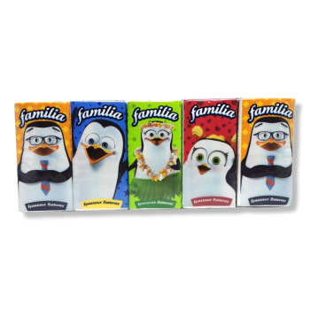 FAMILIA носни кърпи, 10 броя FAMILIA носни кърпи, 10 броя