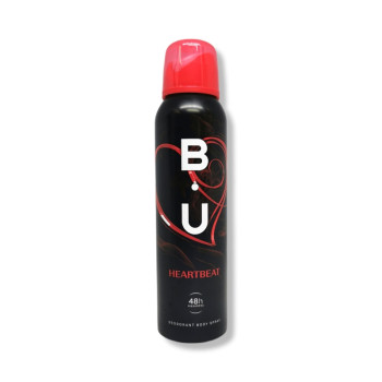 B.U. дезодорант дамски, Heartbeat, 150мл