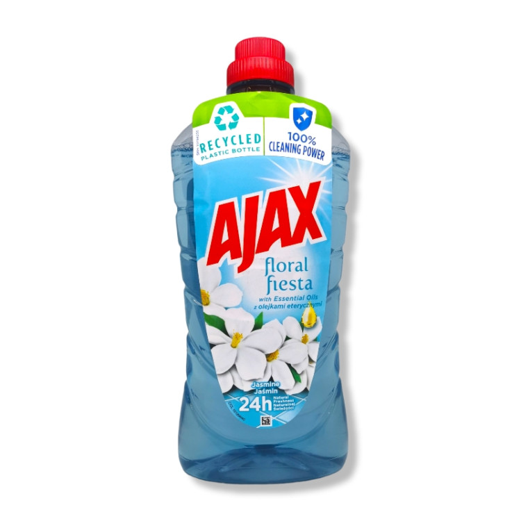 AJAX универсален почистващ препарат за под, 1 литър, Jasmine