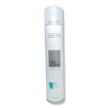 SERI спрей лак за коса, Uv filter, Soft, 400мл SERI спрей лак за коса, Uv filter, Soft, 400мл