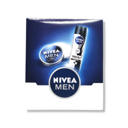 NIVEA подаръчен комплект за мъже, Крем за лице 75мл, Дезодорант 150мл