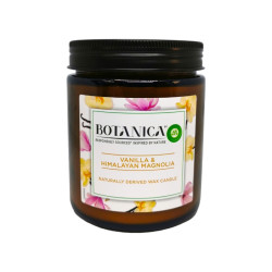 AIR WICK ароматна свещ, Botanica, Vanilla & Himalayan Magnolia, 205гр