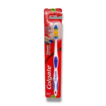 COLGATE четка за зъби, Classic, Deep Clean, Medium, 1 брой COLGATE четка за зъби, Classic, Deep Clean, Medium, 1 брой
