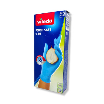 VILEDA ръкавици, Food Safe, 40 броя VILEDA ръкавици, Food Safe, 40 броя
