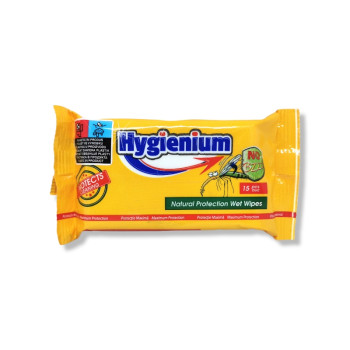 HIGIENIUM мокри кърпи против комари 15бр