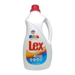 LEX течен перилен препарат, 3 литра, 50 пранета, 2in1 Color