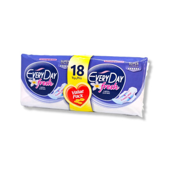 EVERYDAY дамски превръзки, Fresh,Super, Ultra Plus, 18 броя