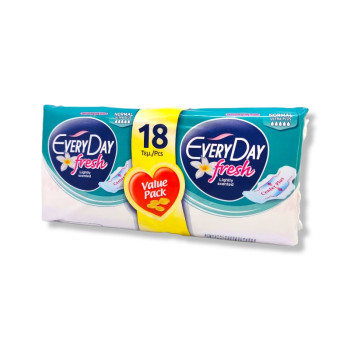 EVERYDAY дамски превръзки, Fresh,Normal, Ultra Plus, 18 броя