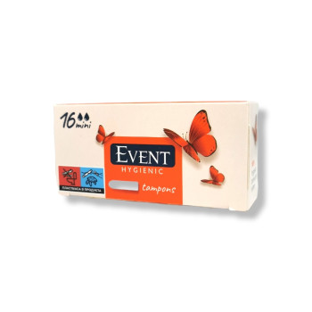 EVENT хигиенни тампони, Мини, 16 броя