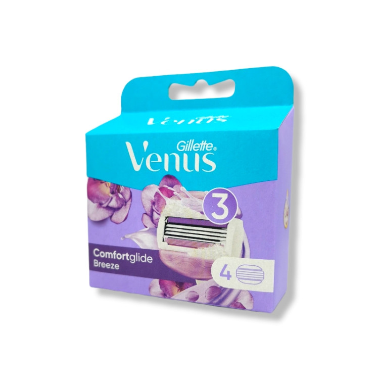 GILLETTE venus, Comfort glide Breeze, 4 броя