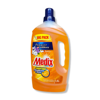 MEDIX препарат за паркет и ламинат, Цветя, 1.4л