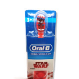 ORAL-B електрическа четка за зъби, Детска 3+, Soft, Star Wars, 1 броя