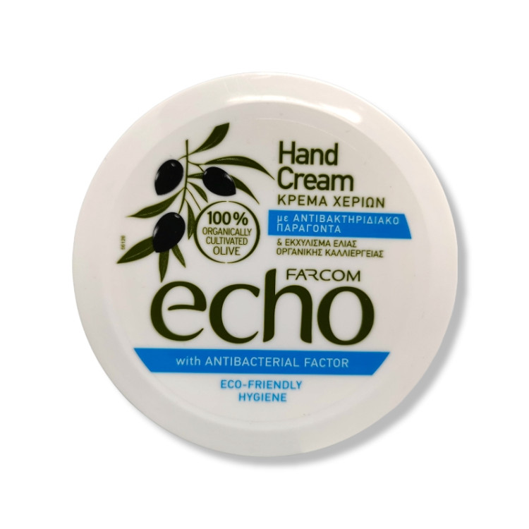 ECHO атибактериален крем за ръце, Интензивна хидратация за здрава и мека кожа, 200мл
