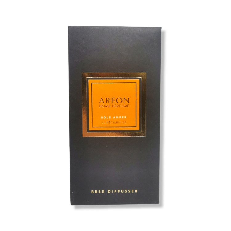 AREON домашен парфюм с клечки, 1 литър, Gold Amber