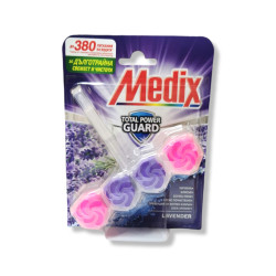 MEDIX ароматизатор за тоалетна чиния, Wc fresh drops, Лавандула, 55гр