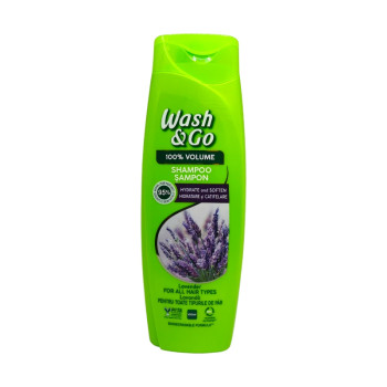 WASH&GO шампоан за коса, Лавандула, 360мл