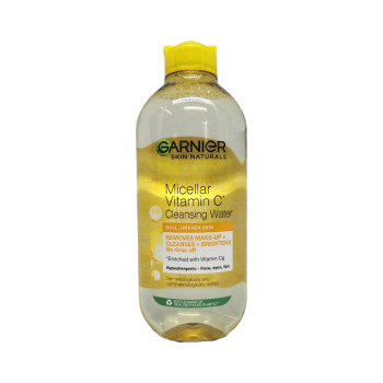 GARNIER мицеларна вода, Vitamin C, 400мл GARNIER мицеларна вода, Vitamin C, 400мл
