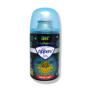 ZIPPERS ароматизатор, Лукс, Пълнител за машинка, Velvet Leaf, 260мл