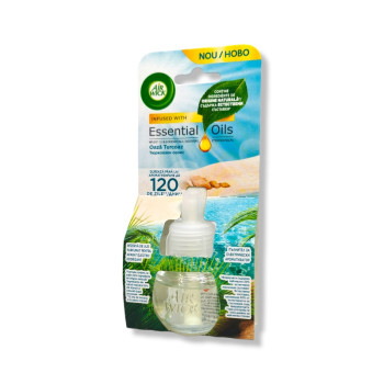 AIR WICK електрически ароматизатор, Пълнител, Turquoise oasis, 19мл AIR WICK електрически ароматизатор, Пълнител, Turquoise oasis, 19мл