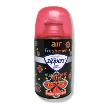ZIPPERS ароматизатор, Лукс, Пълнител за машинка, Sweet patchouli, 260мл