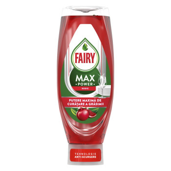 FAIRY измиващ препарат за съдове, Max Power, Нар, 730мл